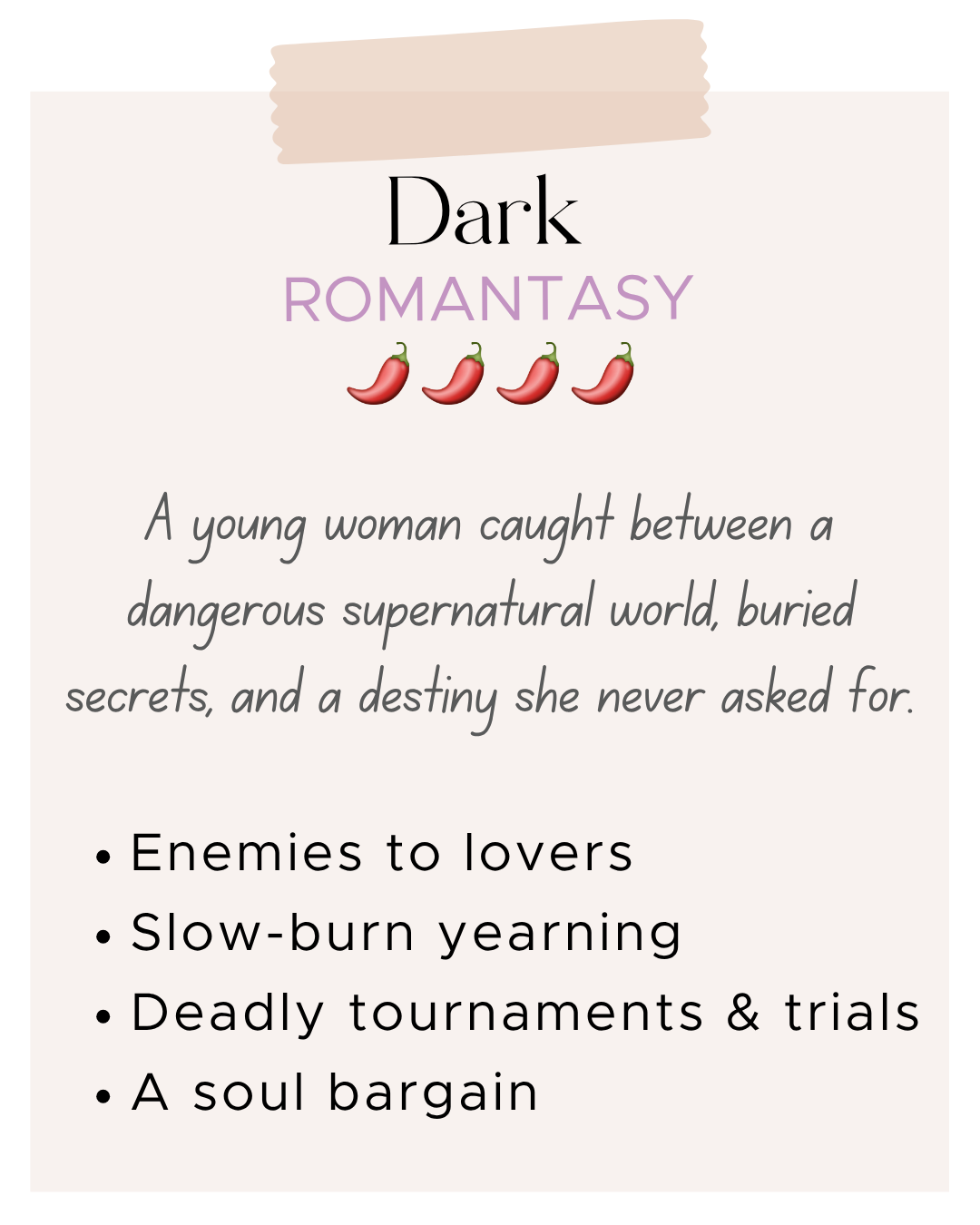 Dark Romantasy 1739 🌶️🌶️🌶️🌶️