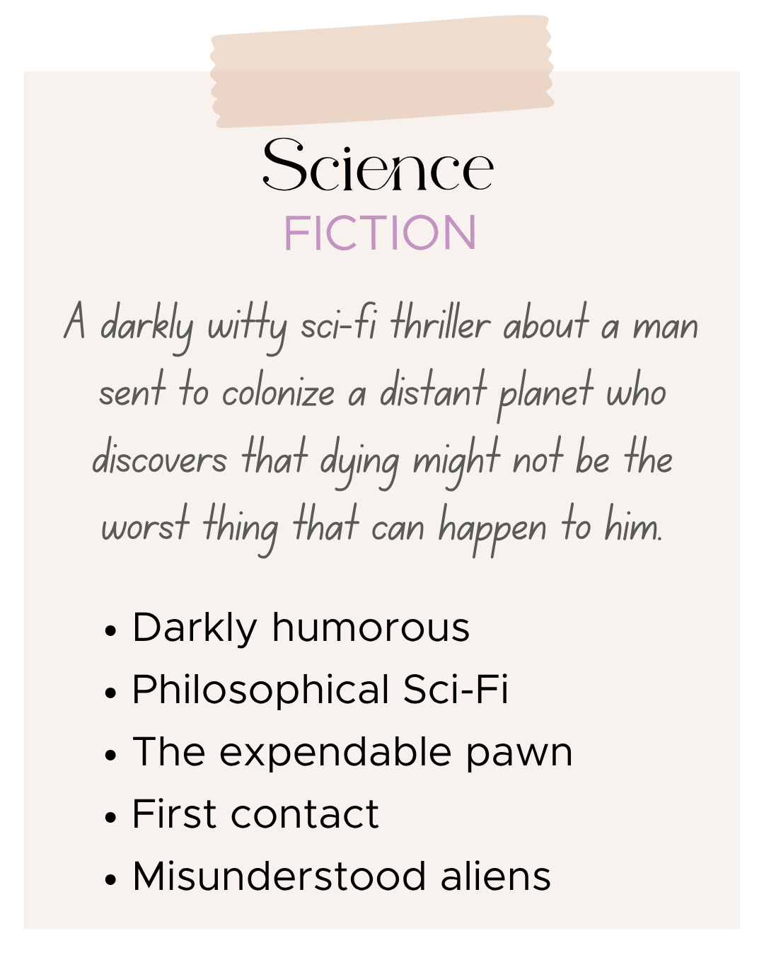 Science Fiction 1768