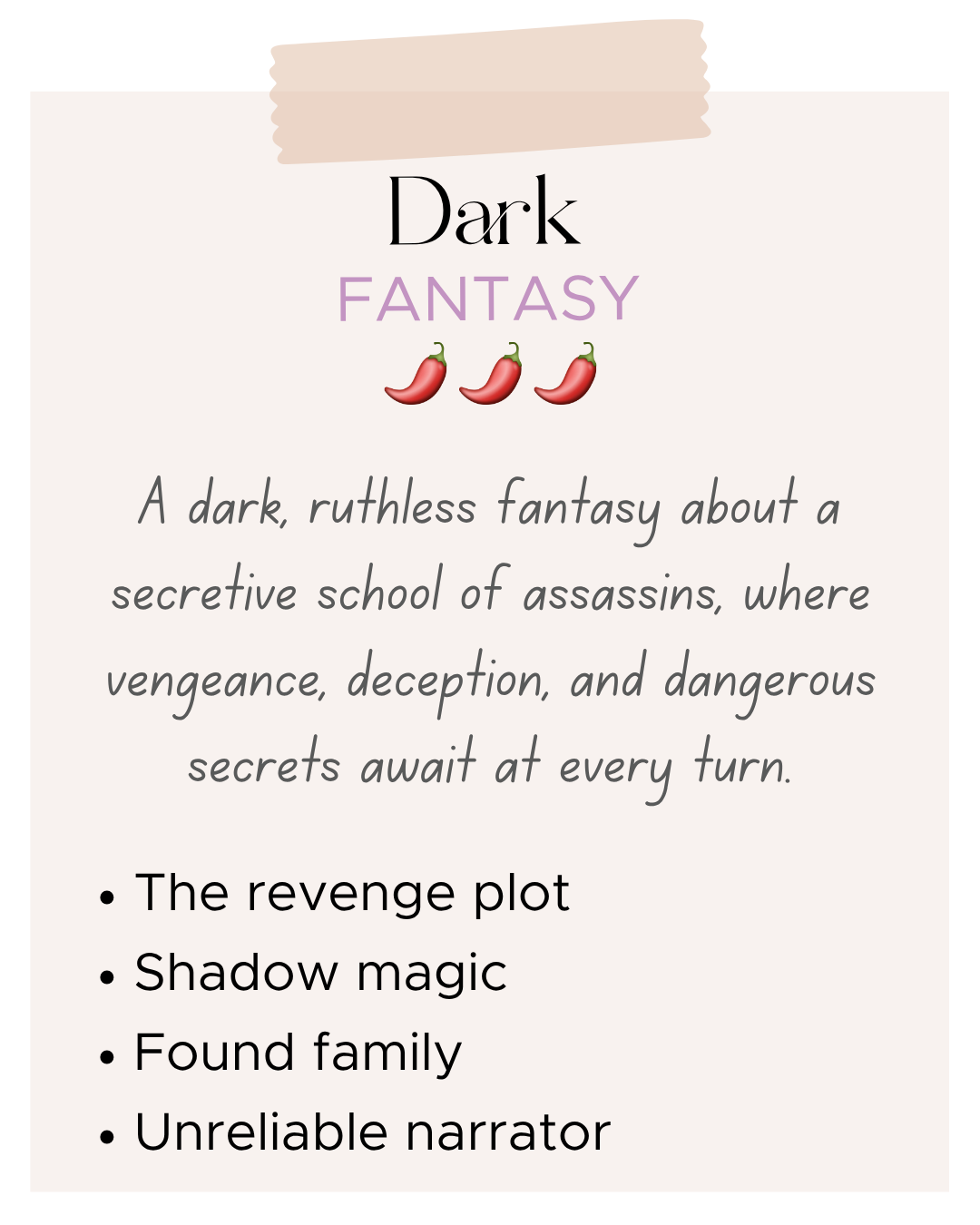 Dark Fantasy 1784 🌶️🌶️🌶️