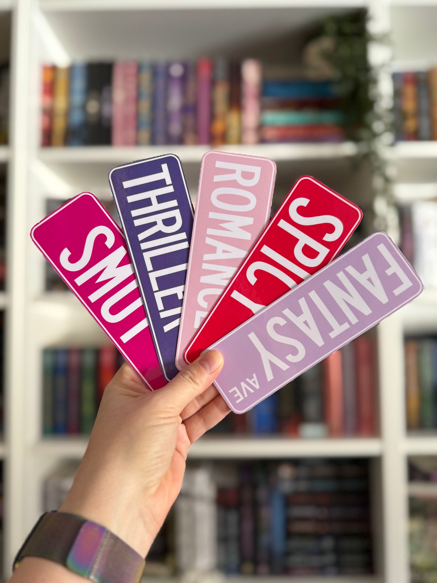Street Sign Bookmark - Thriller Ave