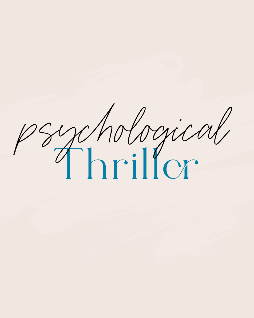 Mystery Thriller - Psychological