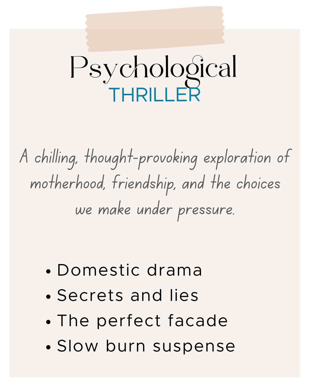 Psychological Thriller 1019
