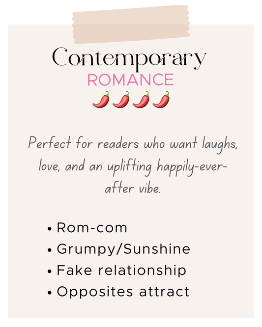 Contemporary Romance 1053 🌶️🌶️🌶️🌶️