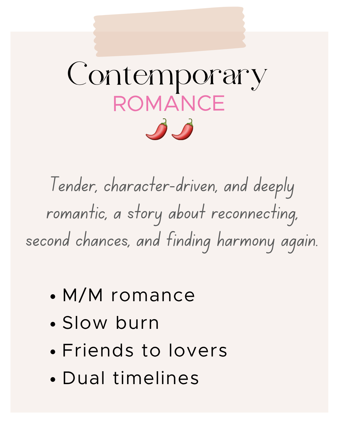 Contemporary Romance 1094 🌶️🌶️