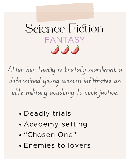 Adult Science Fiction & Fantasy 1169 🌶️🌶️🌶️