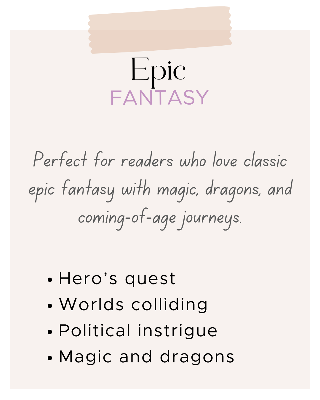 Adult Epic Fantasy 1180