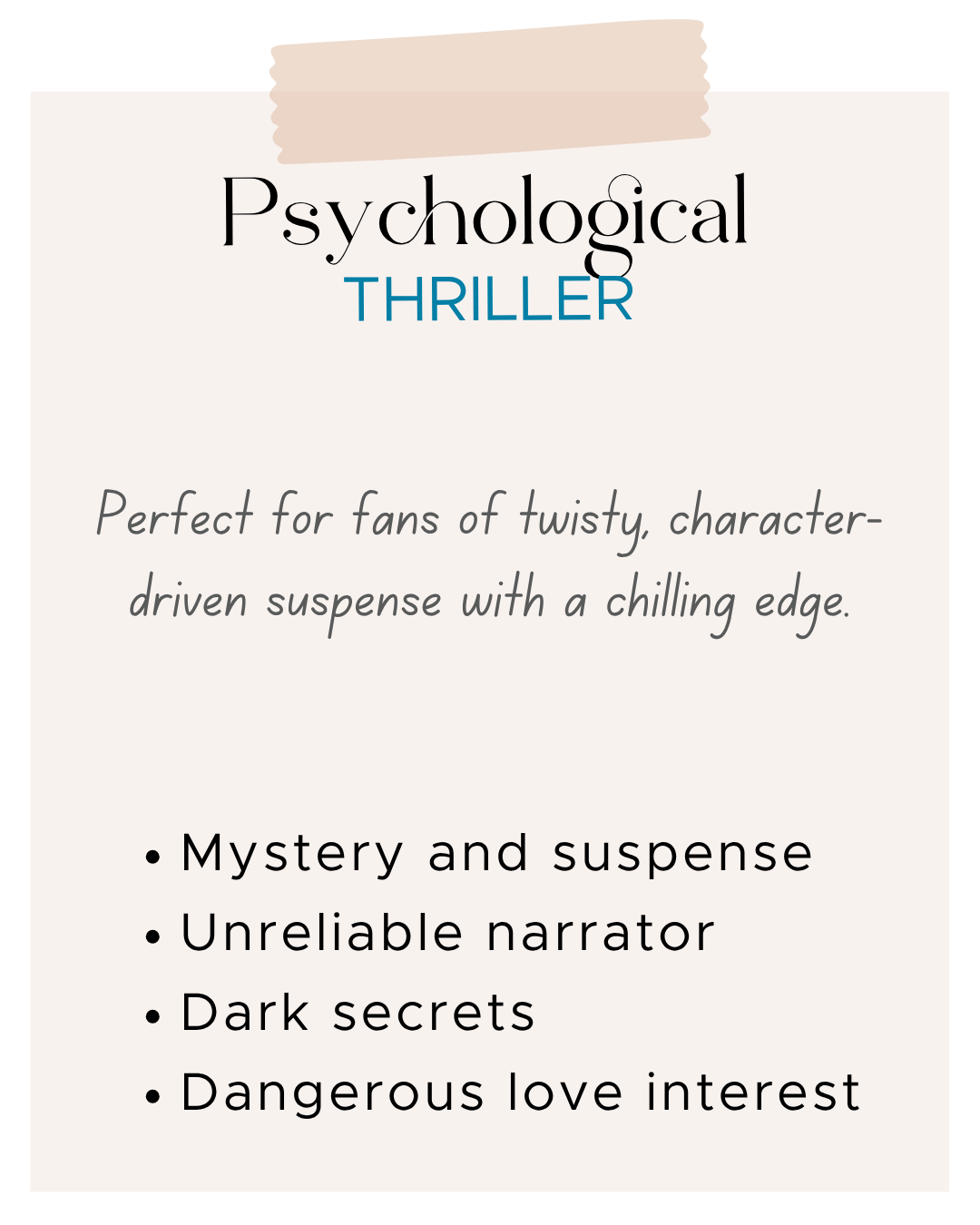 Psychological Thriller 1185