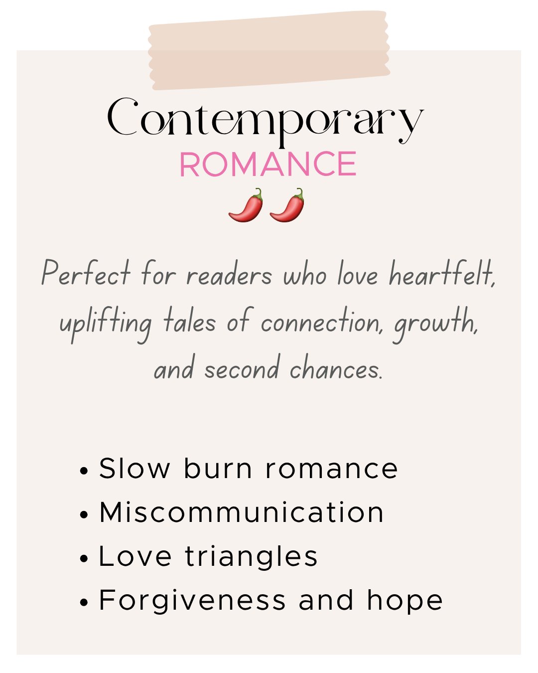 Contemporary Romance 1196 🌶️🌶️