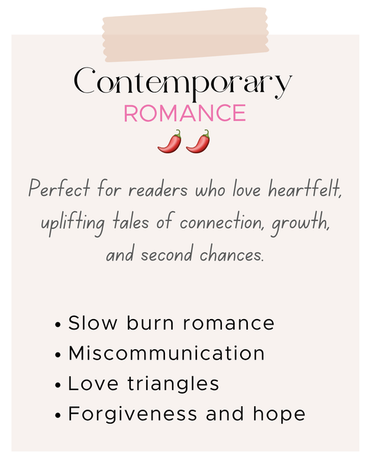 Contemporary Romance 1196 🌶️🌶️