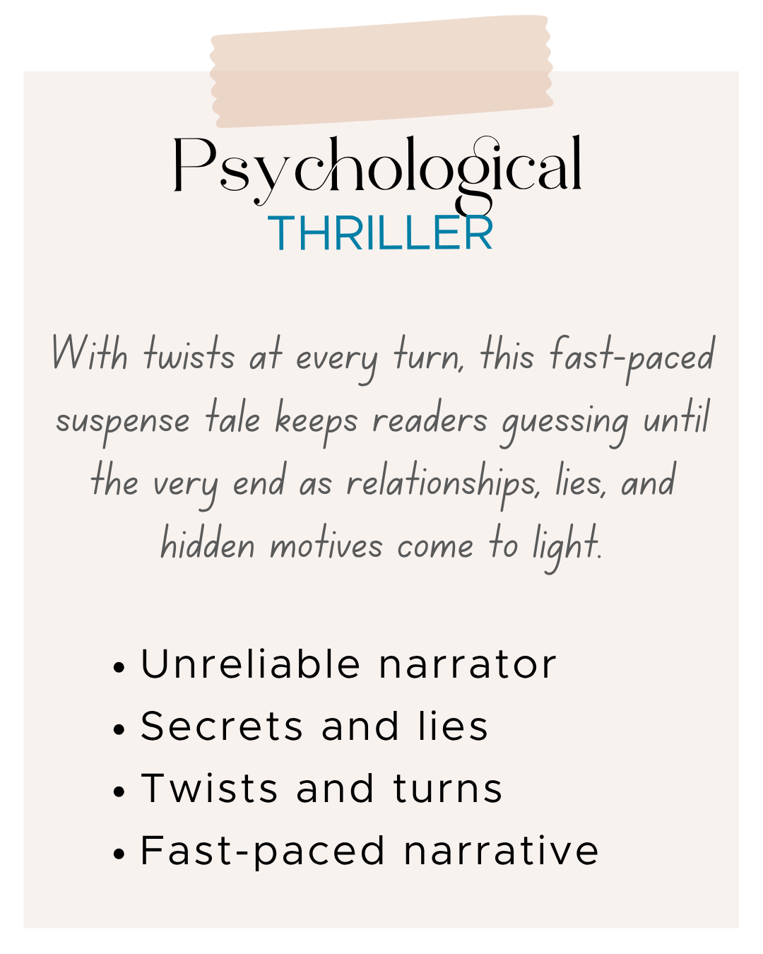 Psychological Thriller 1201