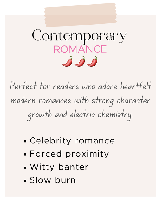 Contemporary Romance 1235 🌶️🌶️🌶️