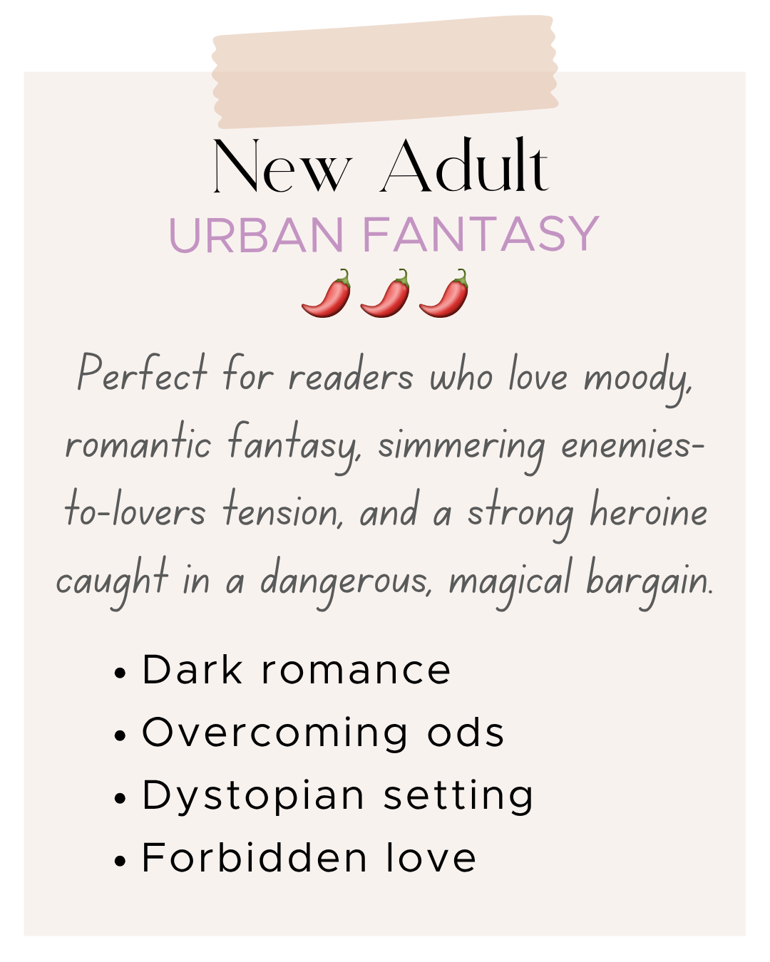 New Adult Urban Fantasy 1238 🌶️🌶️🌶️
