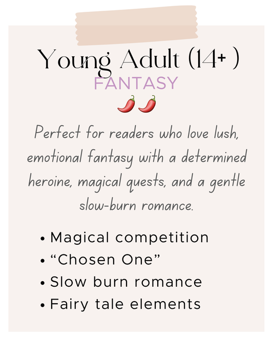 Young Adult (14+) Fantasy 1242 🌶️🌶️