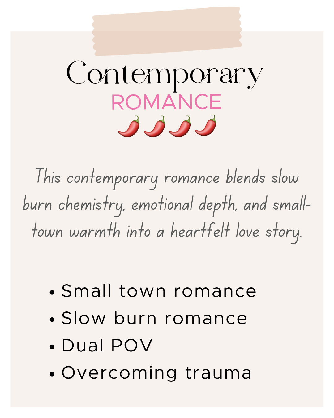 Contemporary Romance 1263 🌶️🌶️🌶️🌶️