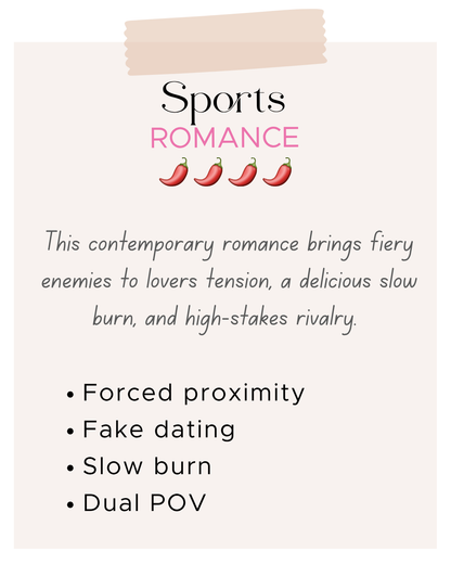 Sports Romance 1291  🌶️🌶️🌶️🌶️