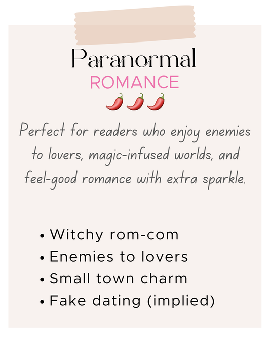 Paranormal Romance 1335 🌶️🌶️🌶️
