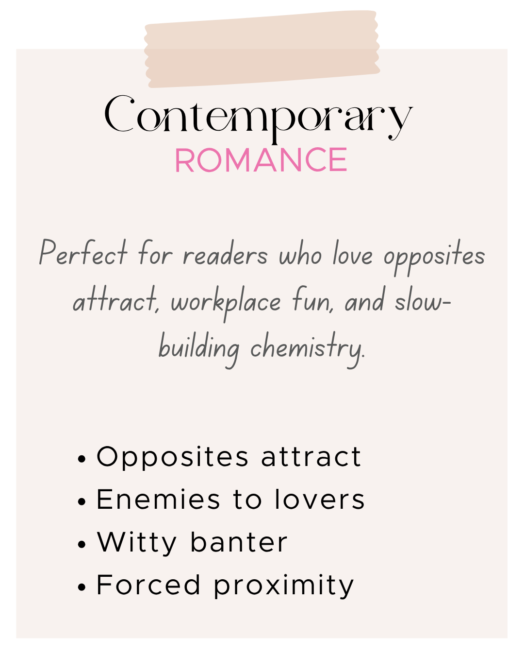 Contemporary Romance 1337