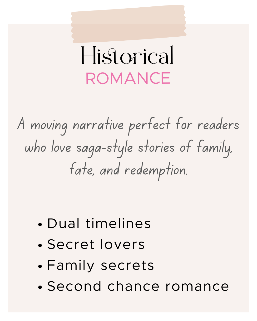 Historical Romance 1338