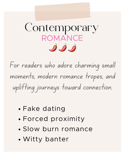 Contemporary Romance 1359 🌶️🌶️🌶️