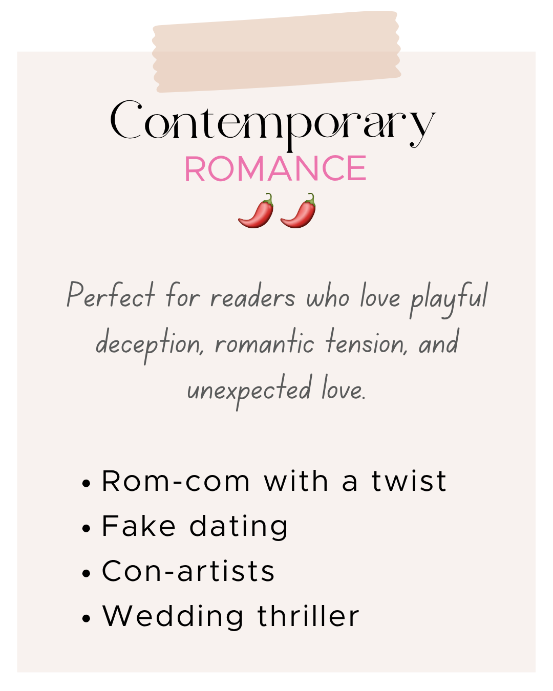 Contemporary Romance 1372 🌶️🌶️