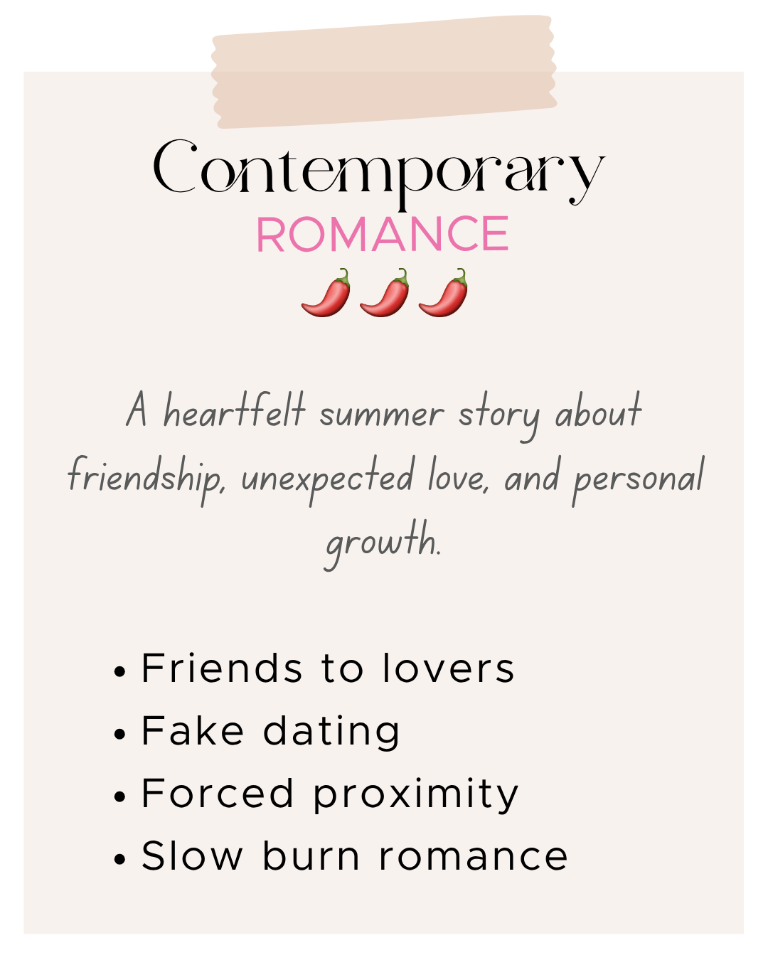 Contemporary Romance 1375 🌶️🌶️🌶️