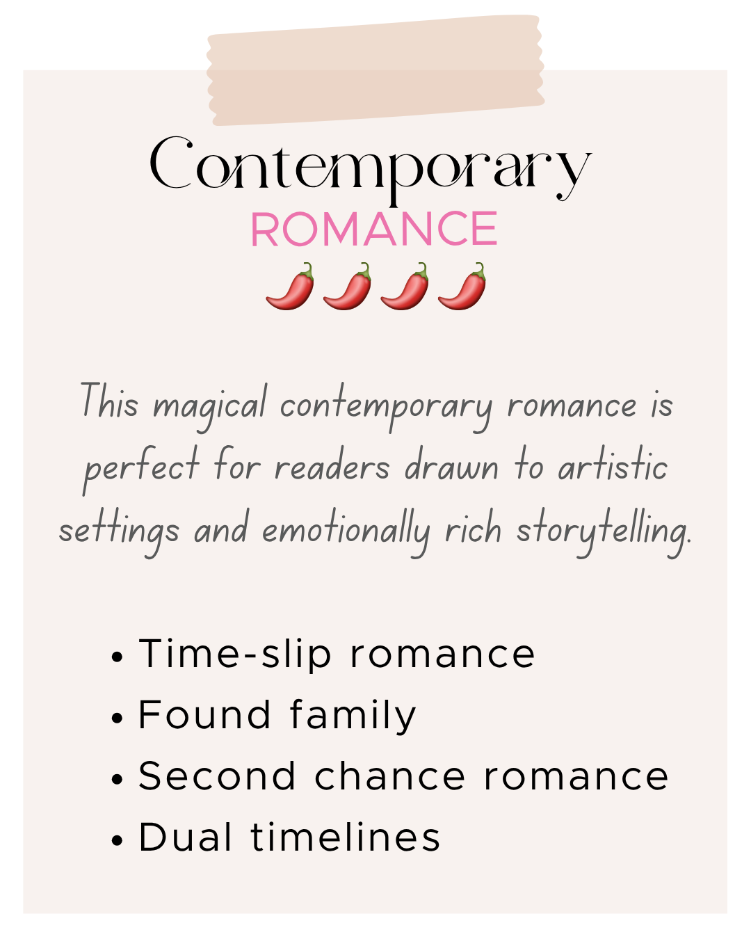Contemporary Romance 1379 🌶️🌶️🌶️🌶️