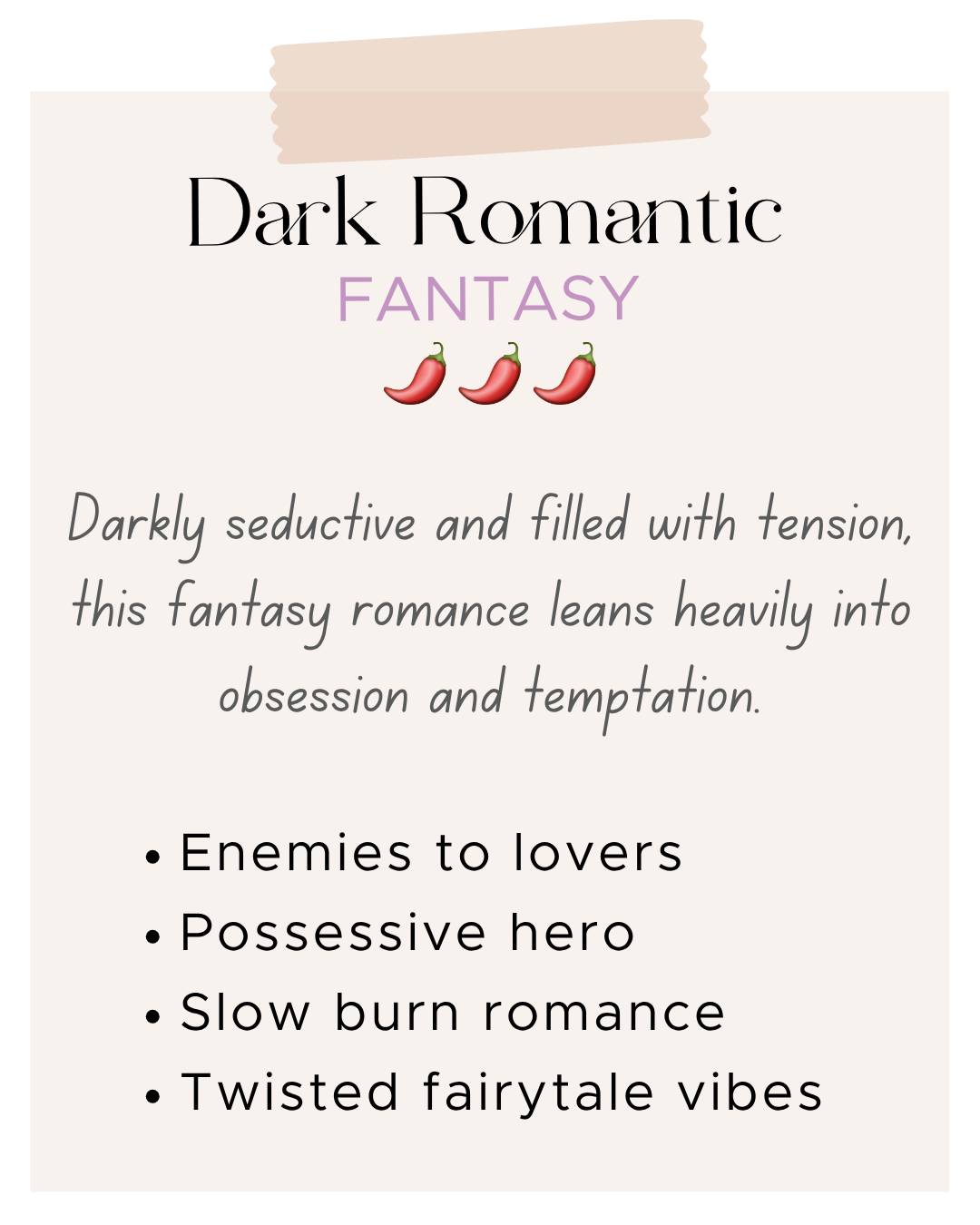 Dark Romantasy 1453 🌶️🌶️🌶️