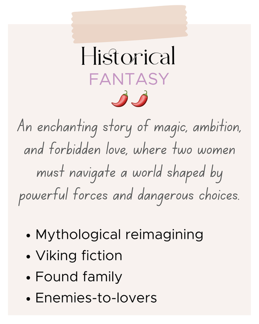 Historical Fantasy 1782 🌶️ 🌶️