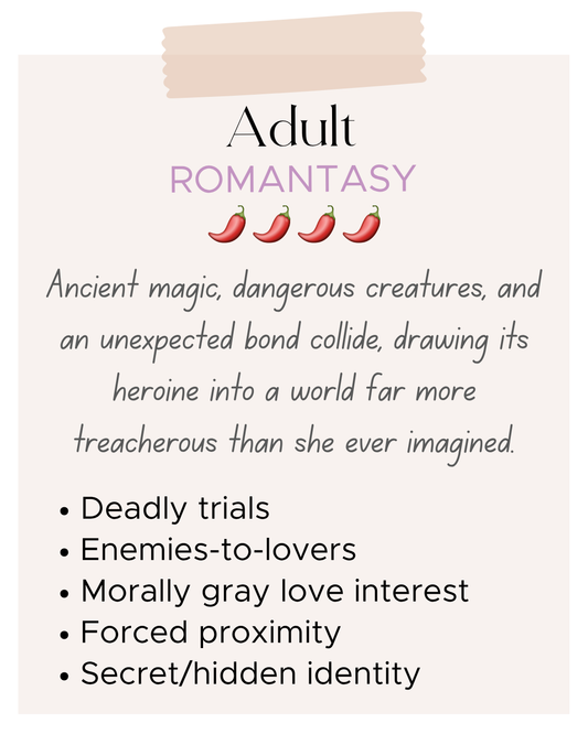 Adult Romantasy 1807 🌶️🌶️🌶️🌶️