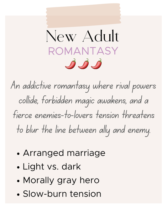 New Adult Romantasy 1822 🌶️🌶️🌶️