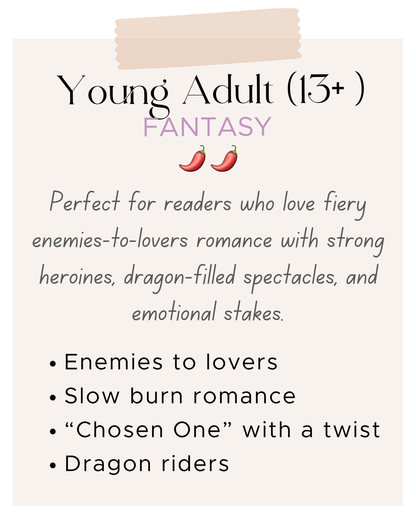 Young Adult (13+) Fantasy 970 🌶️🌶️