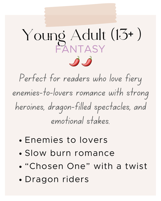 Young Adult (13+) Fantasy 970 🌶️🌶️