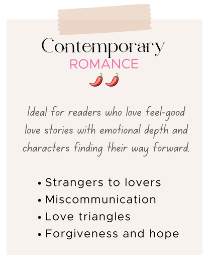 Contemporary Romance 982 🌶️🌶️