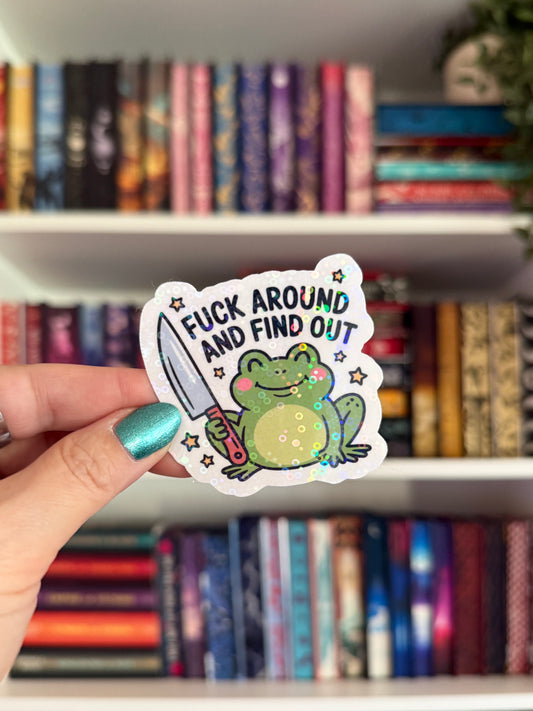 F Around and Find Out Vinyl Sticker