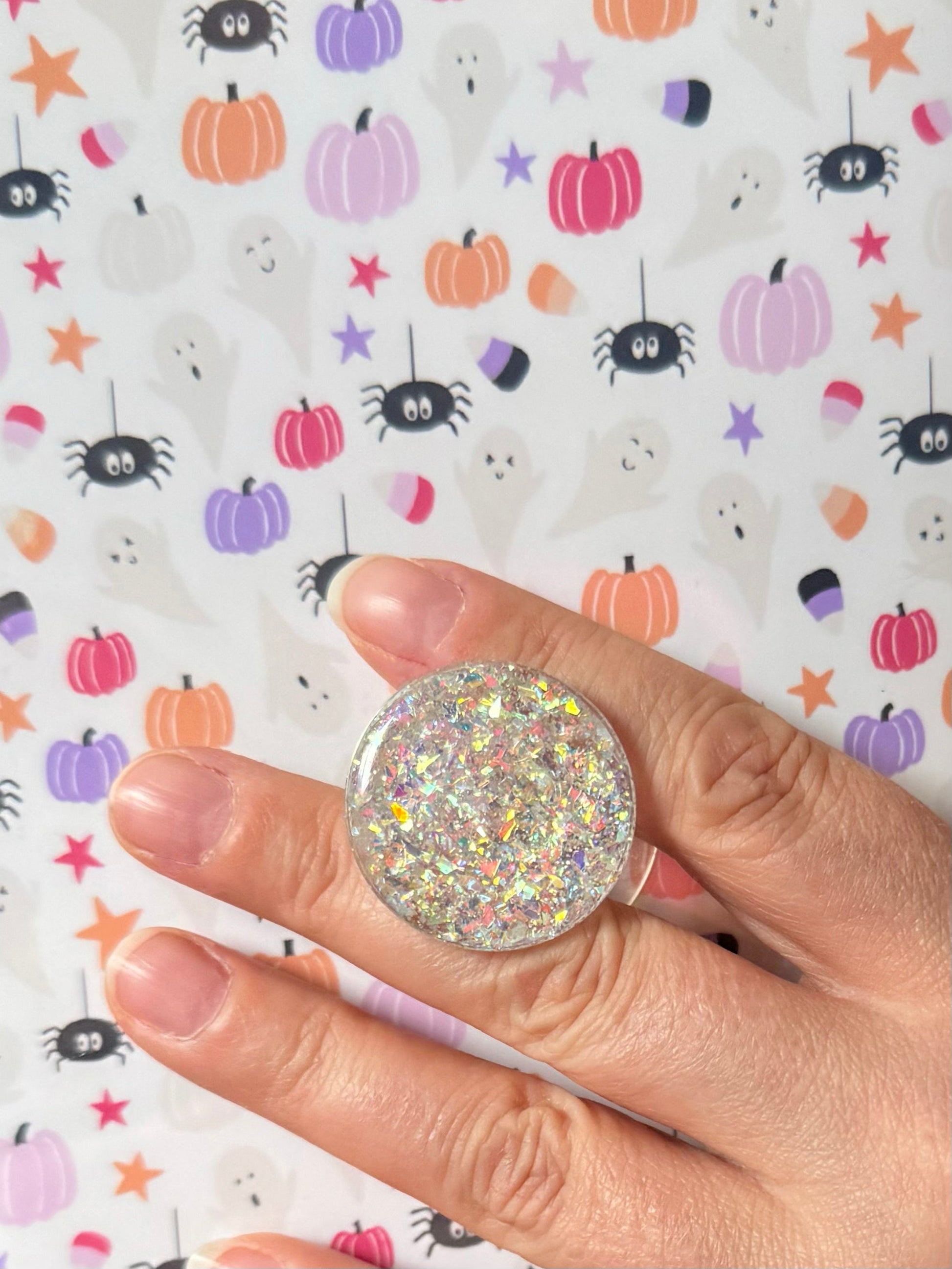 Twinkle Stardust Suction Cup Grip - Art By Taura