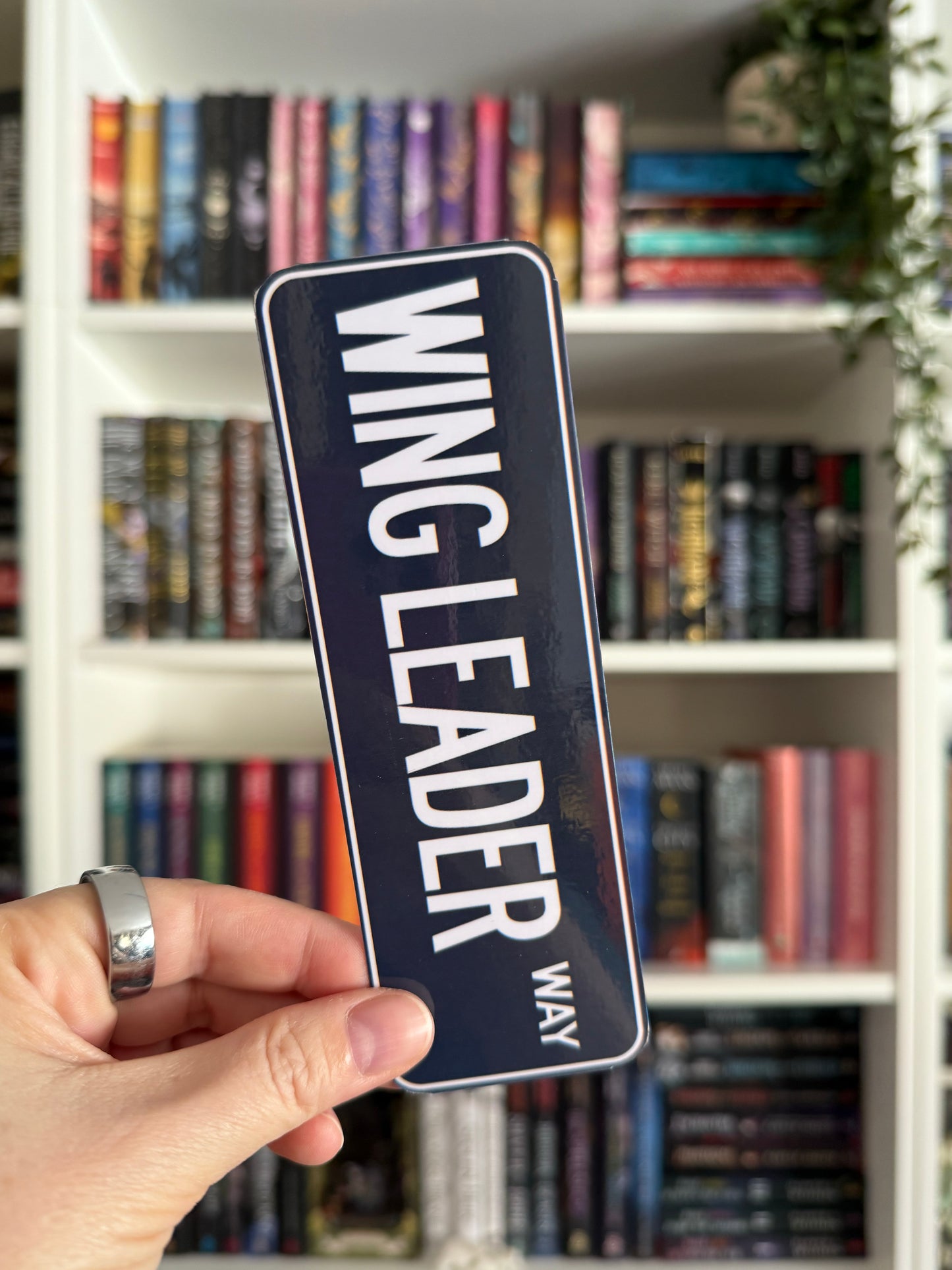 Street Sign Bookmark - Wing Leader Way