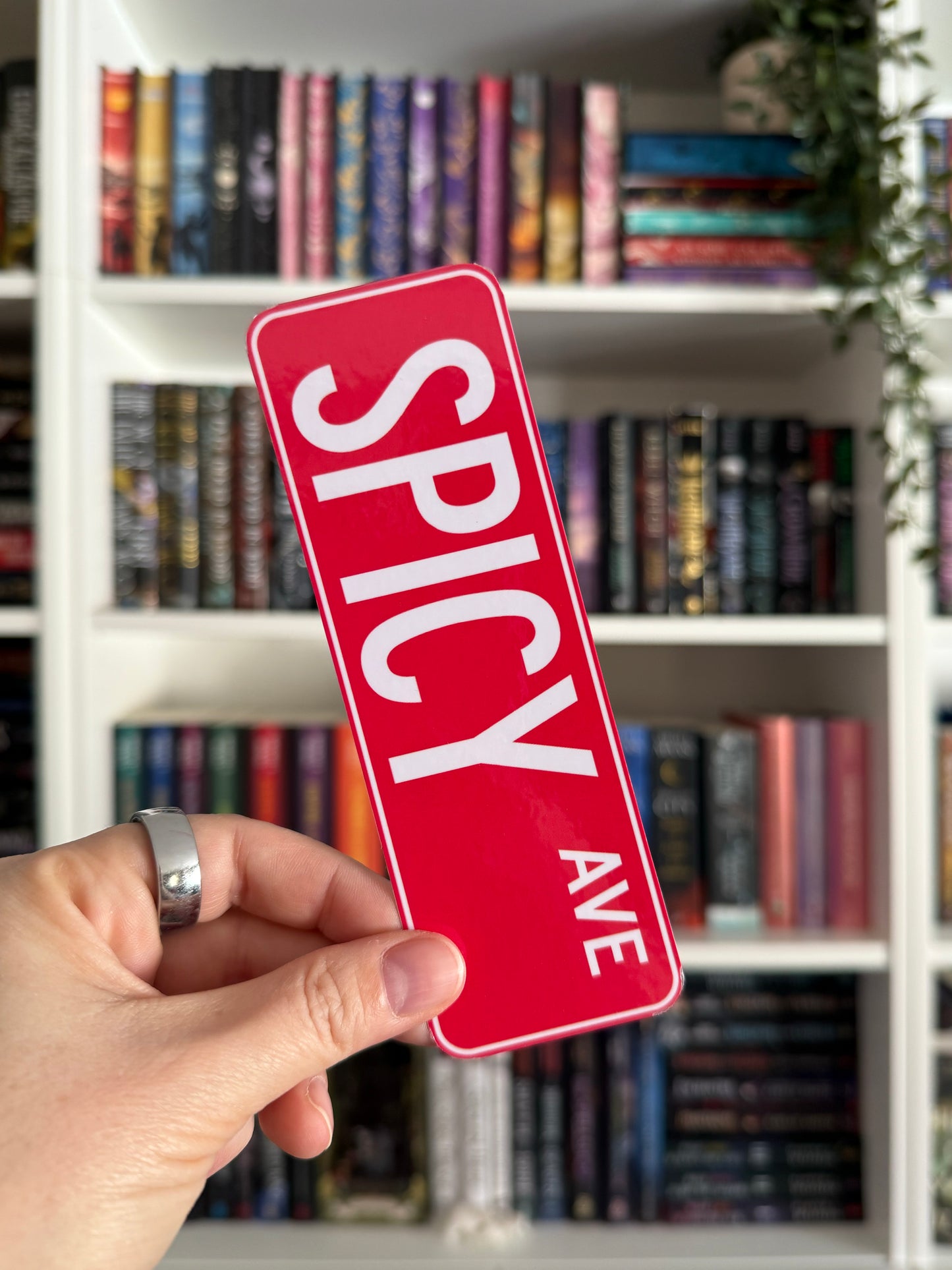 Street Sign Bookmark - Spicy Ave