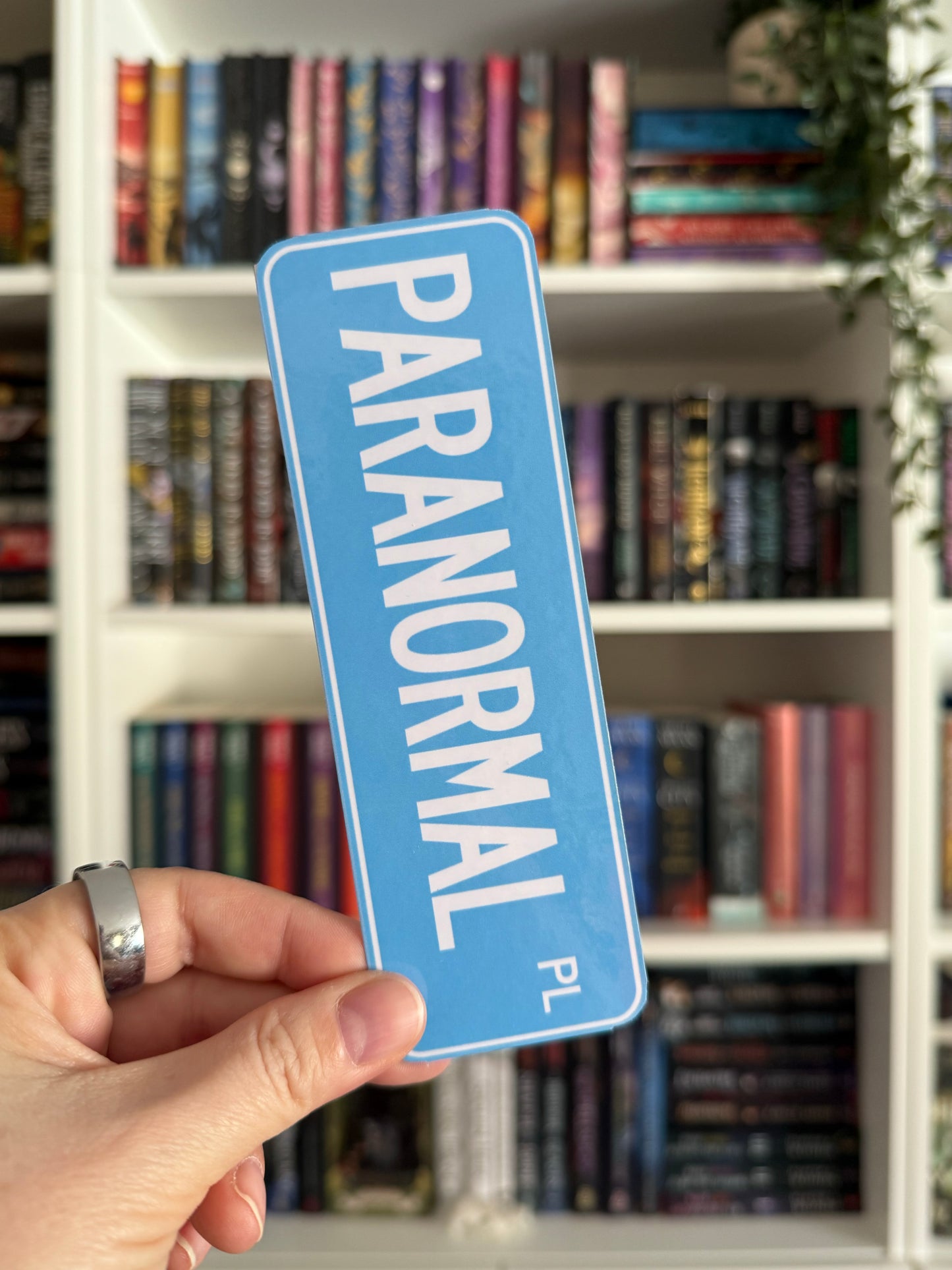 Street Sign Bookmark - Paranormal Place