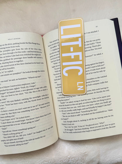Street Sign Bookmark - Lit-Fic Lane