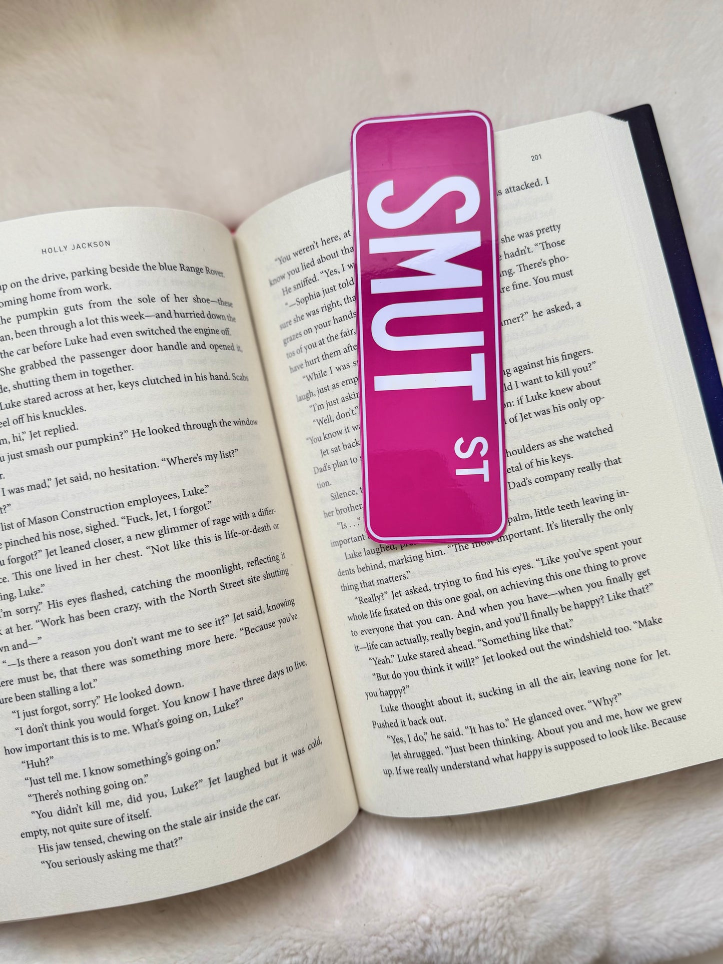 Street Sign Bookmark - Smut Street