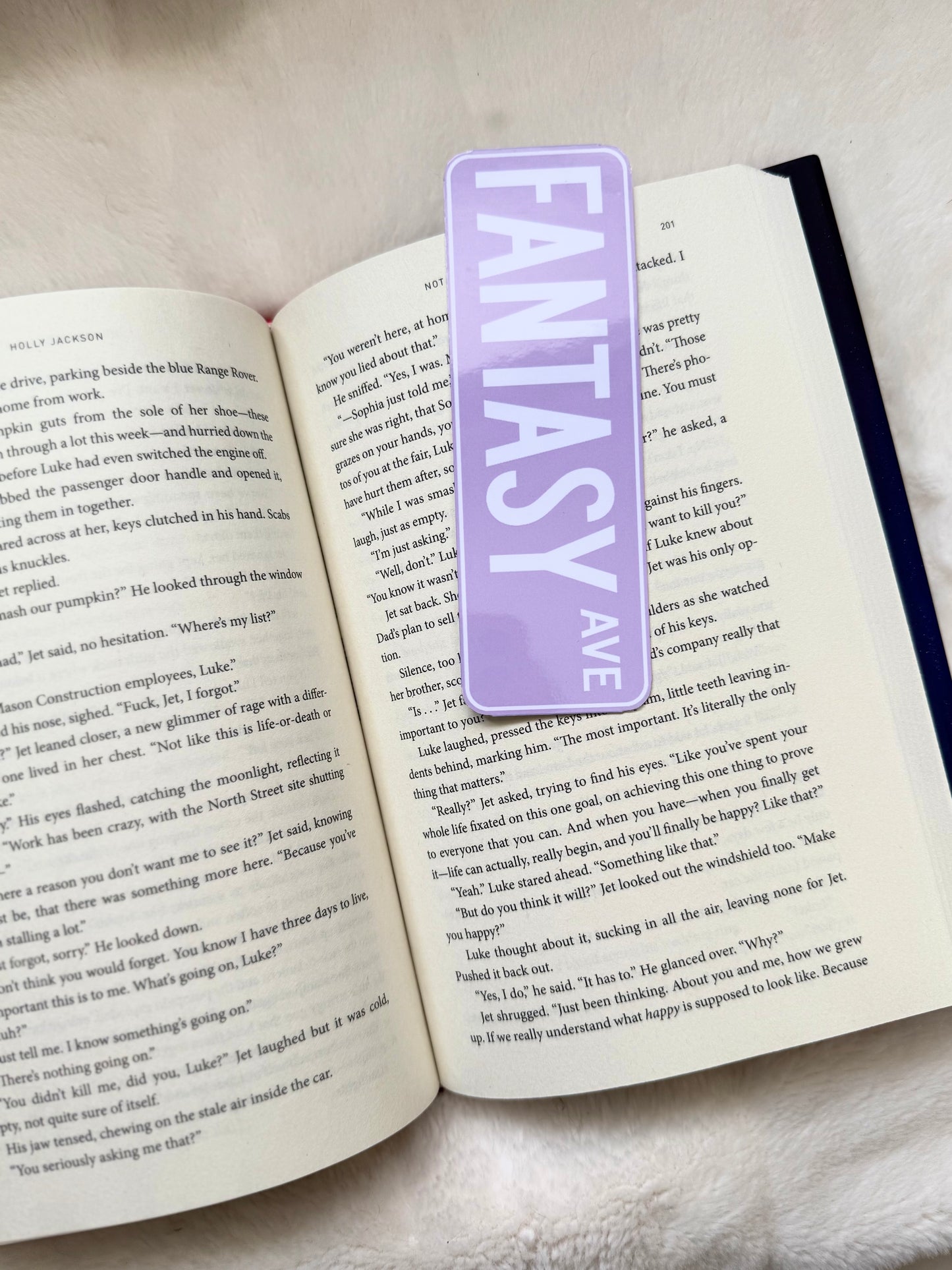 Street Sign Bookmark - Fantasy Ave