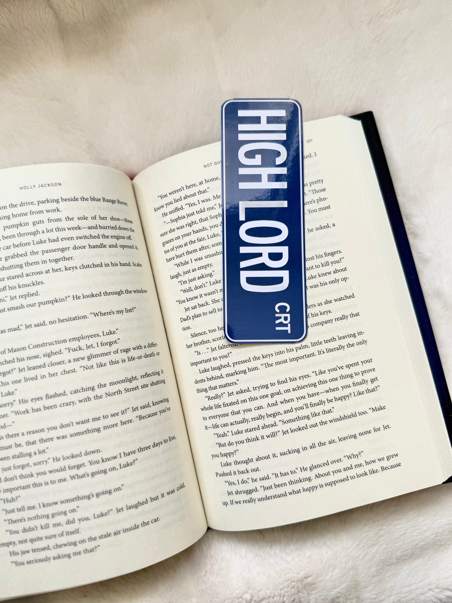 Street Sign Bookmark - High Lord Court