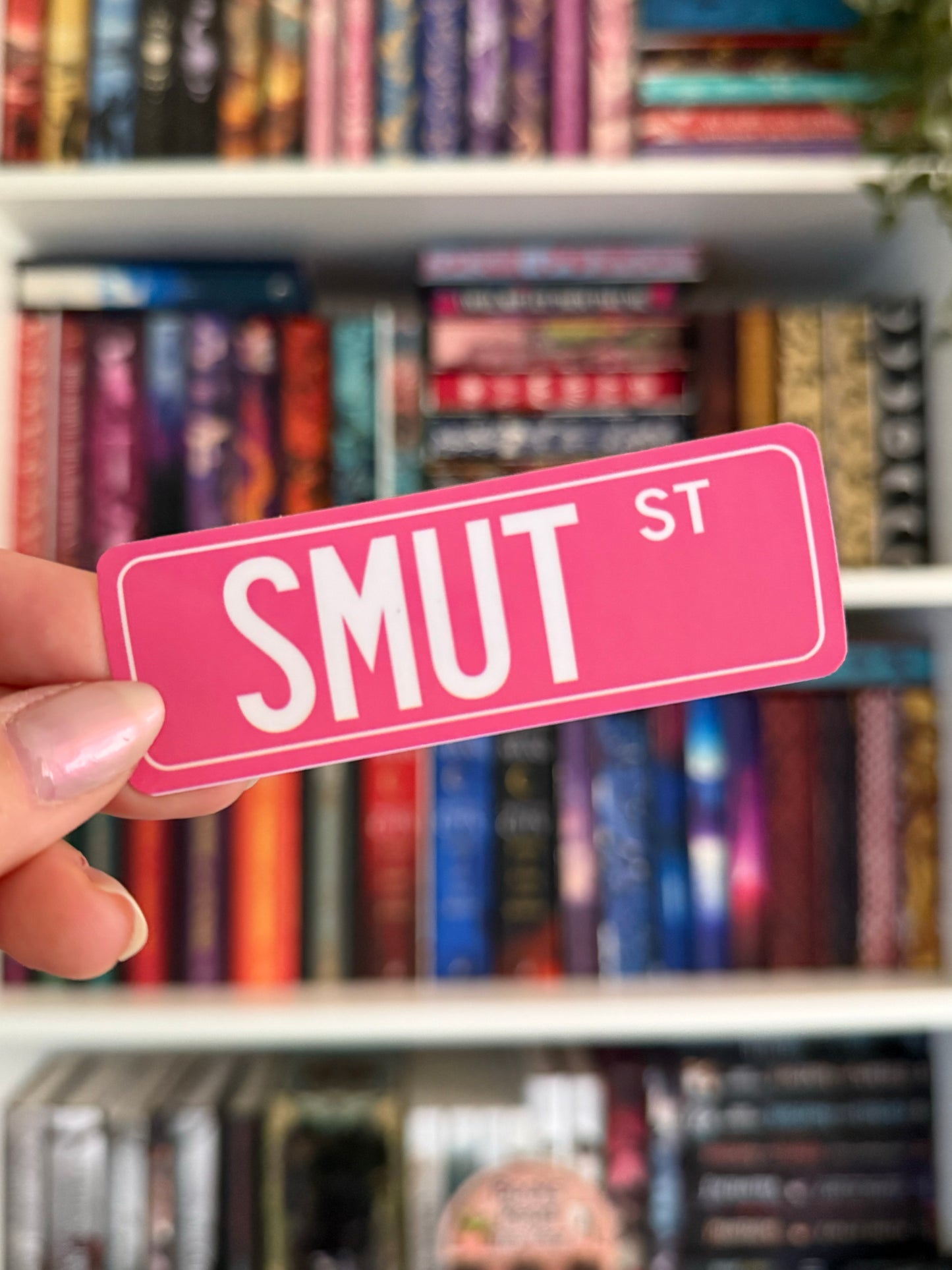 Street Sign Vinyl Sticker - Smut St