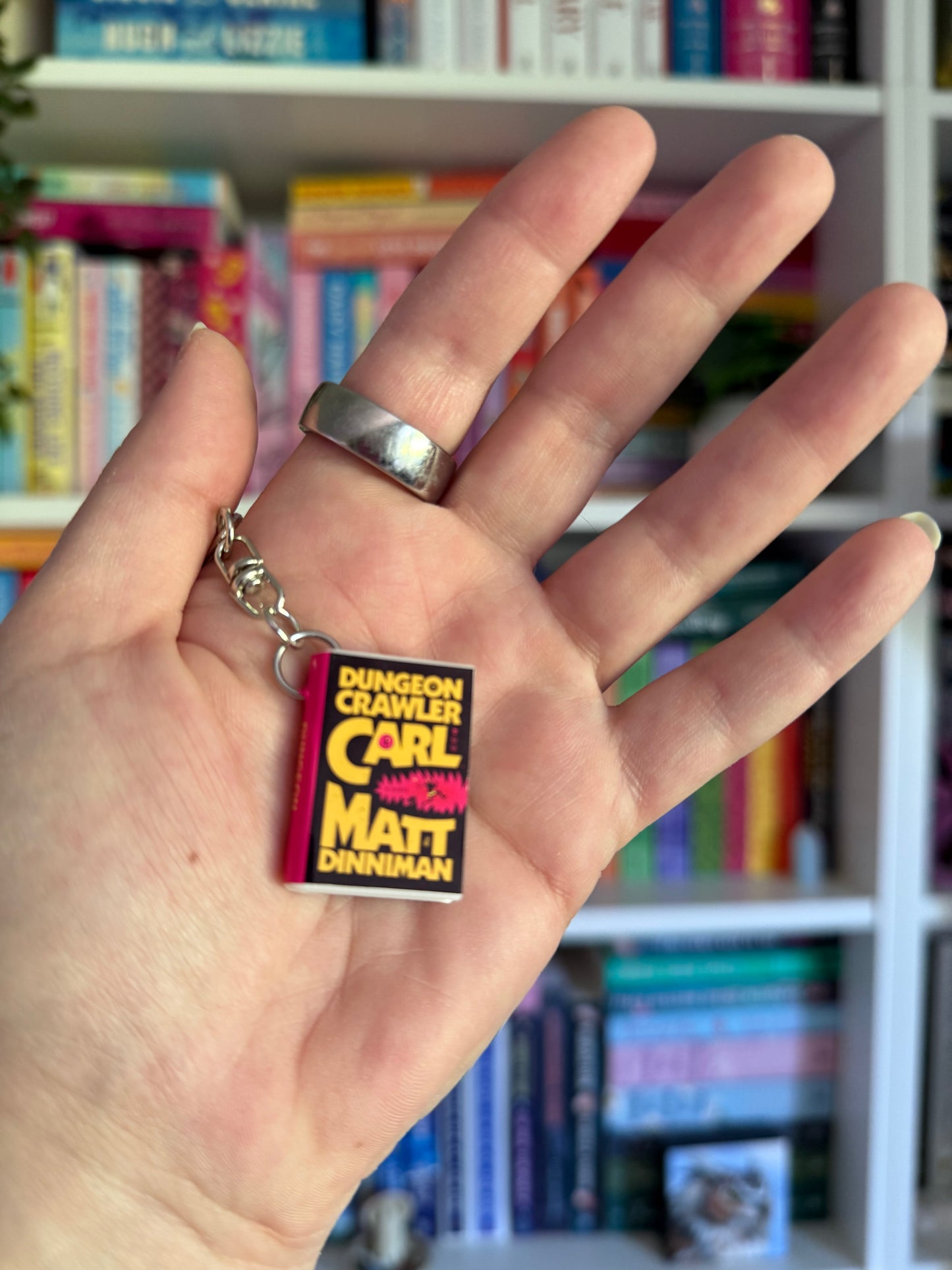 Custom Mini Book Kaychain