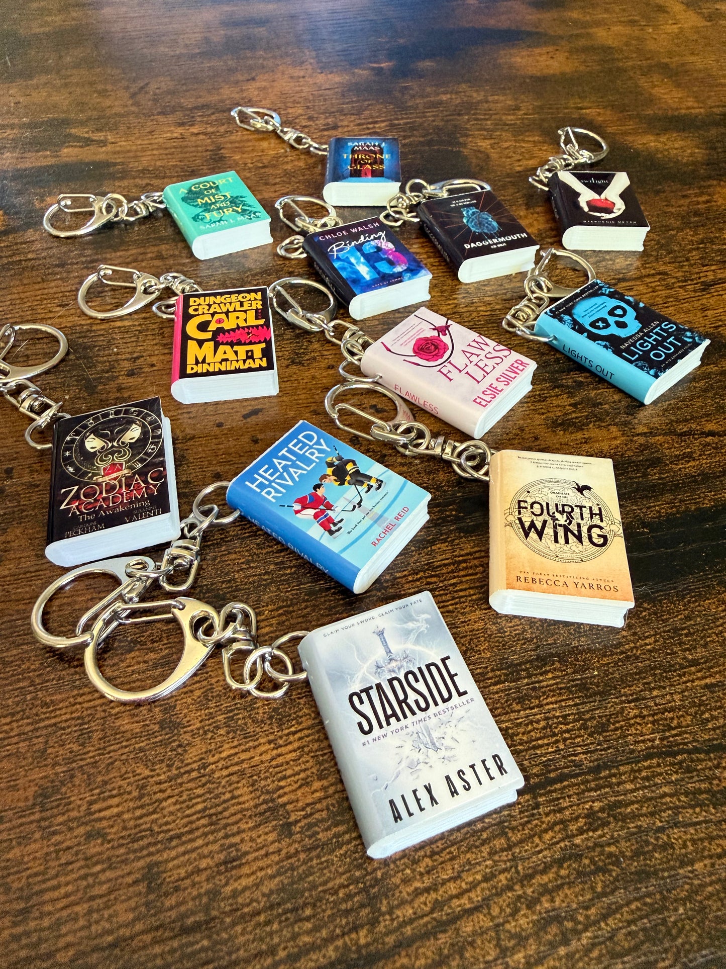 Custom Mini Book Kaychain