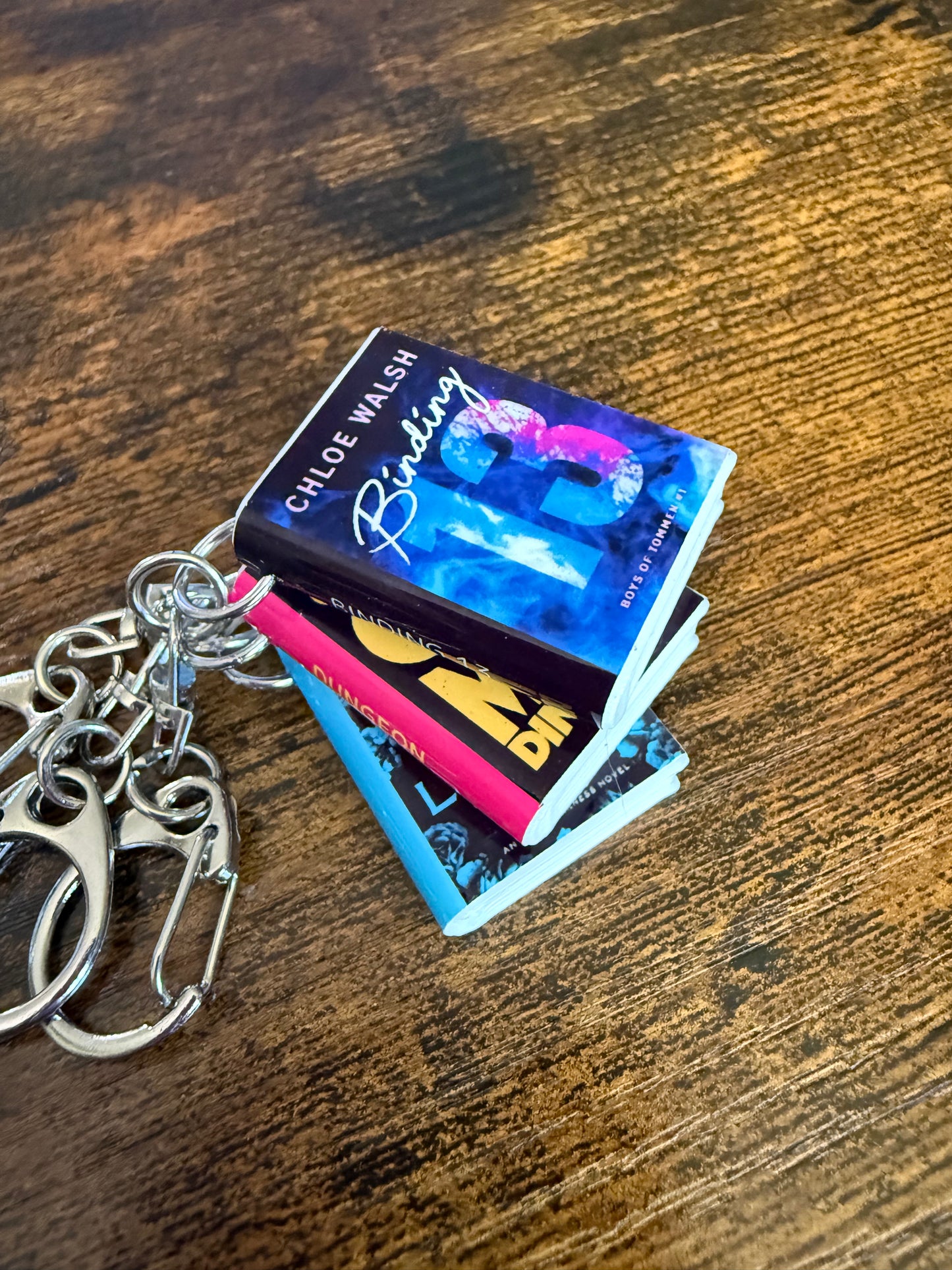 Custom Mini Book Kaychain