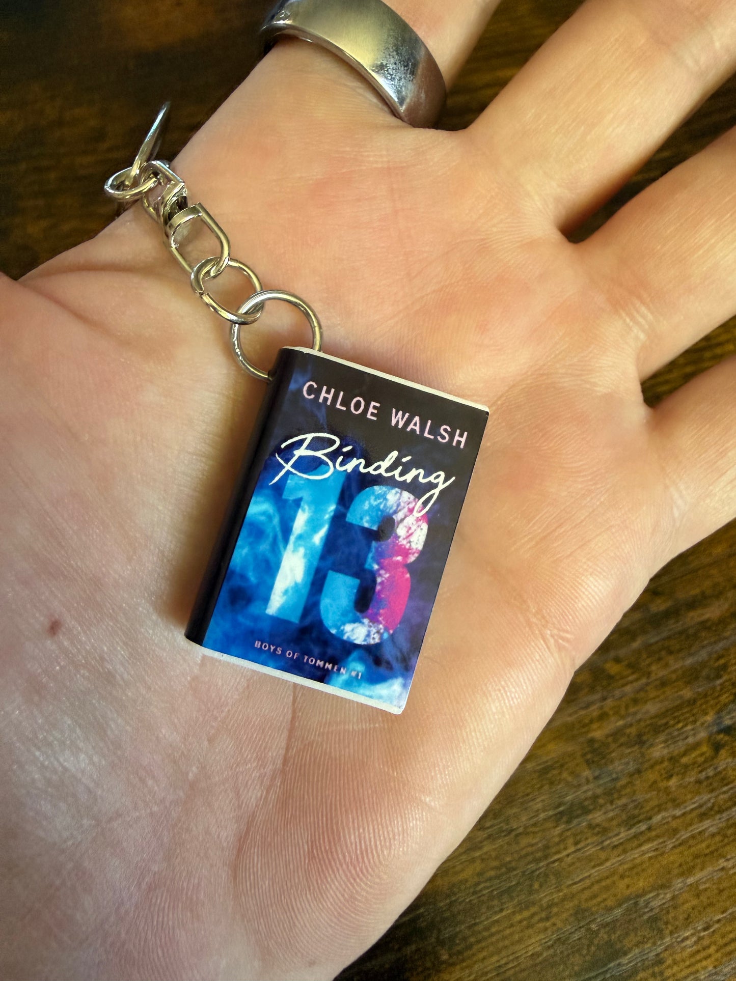 Custom Mini Book Kaychain
