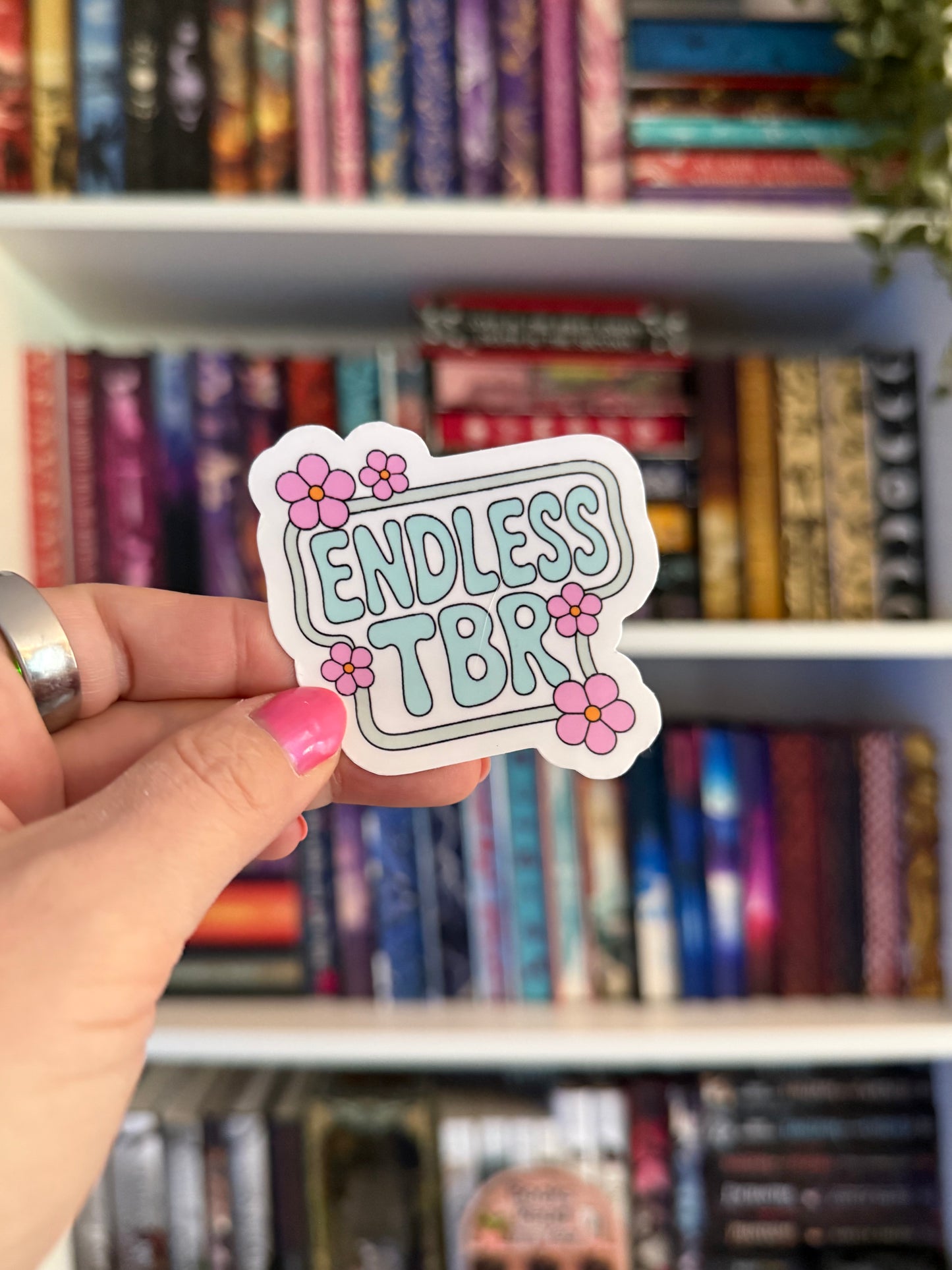 Endless TBR Vinyl Sticker