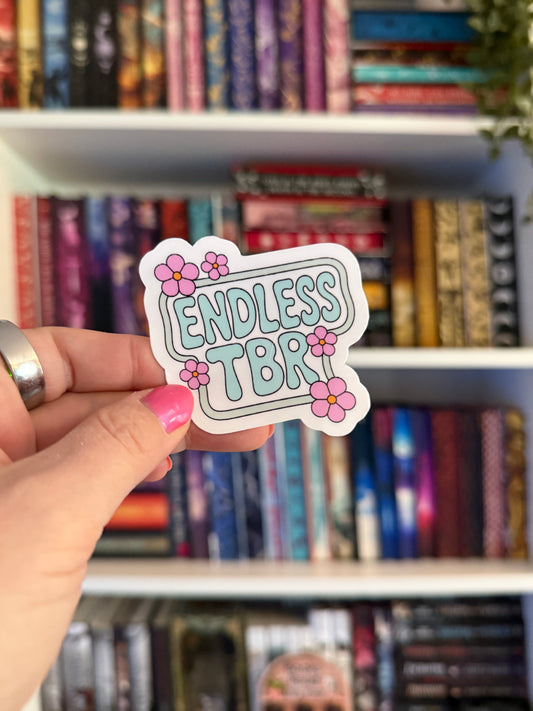 Endless TBR Vinyl Sticker