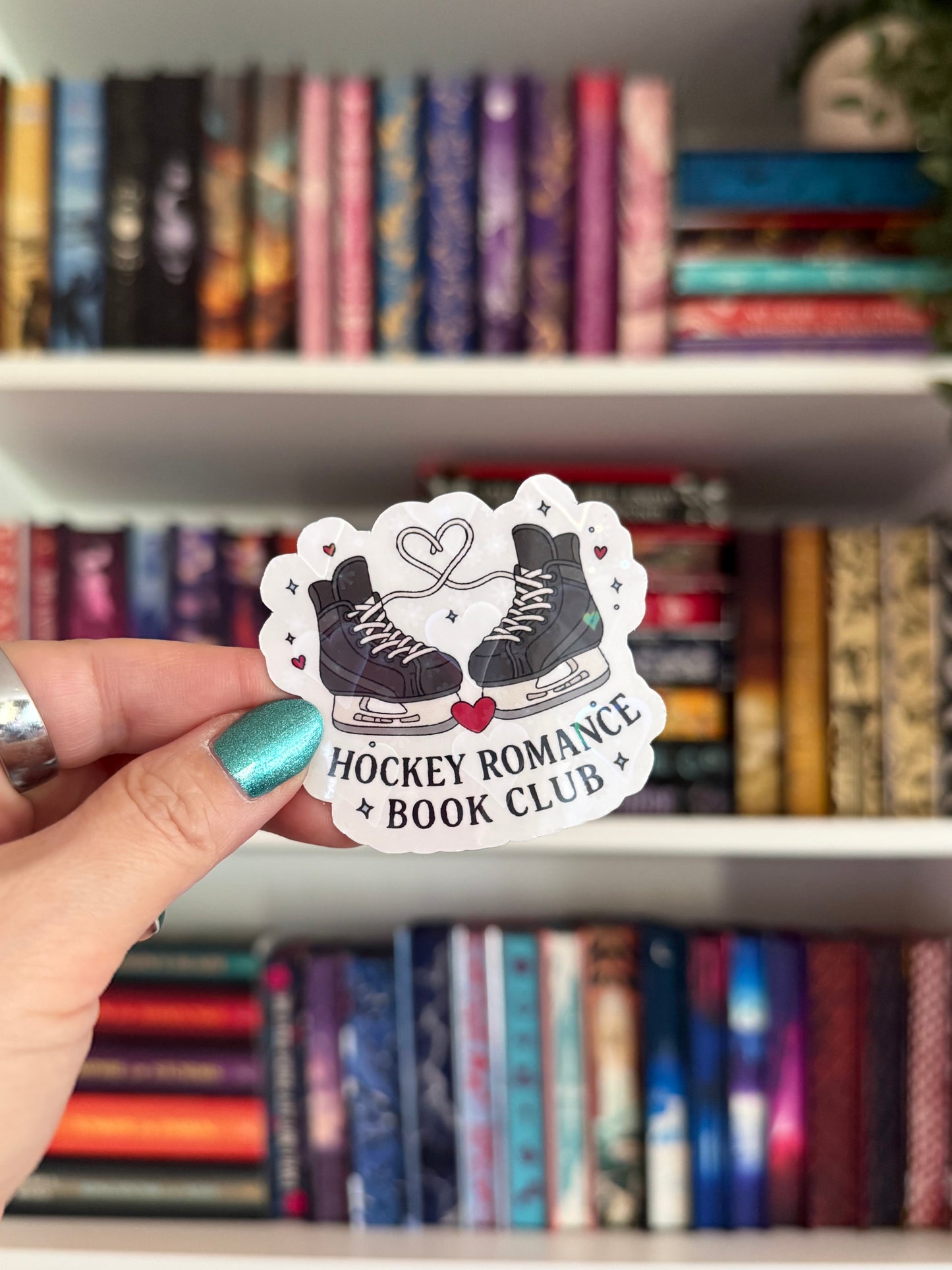 Hockey Romance Book Club  Vinyl Sticker